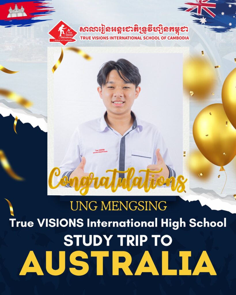 អបអរសាទរសិស្សានុសិស្សចំនួន៤១រូប នៃវិទ្យាល័យអន្តរជាតិទ្រូវីហ្សិនកម្ពុជា