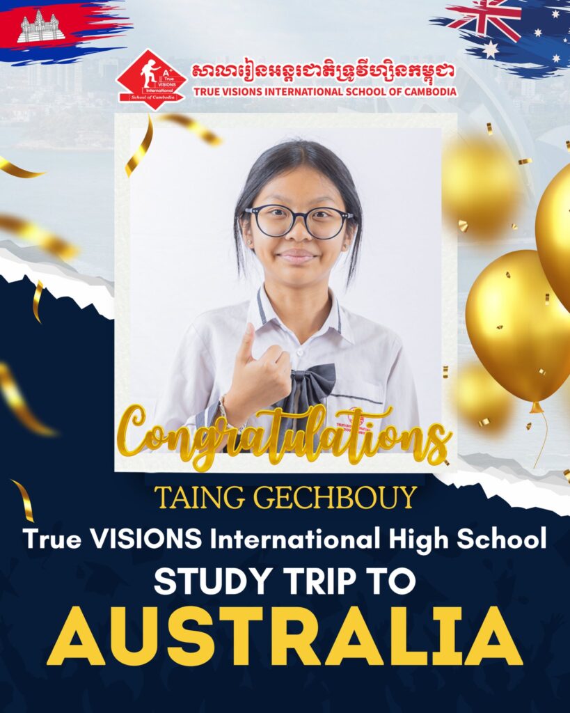 អបអរសាទរសិស្សានុសិស្សចំនួន៤១រូប នៃវិទ្យាល័យអន្តរជាតិទ្រូវីហ្សិនកម្ពុជា