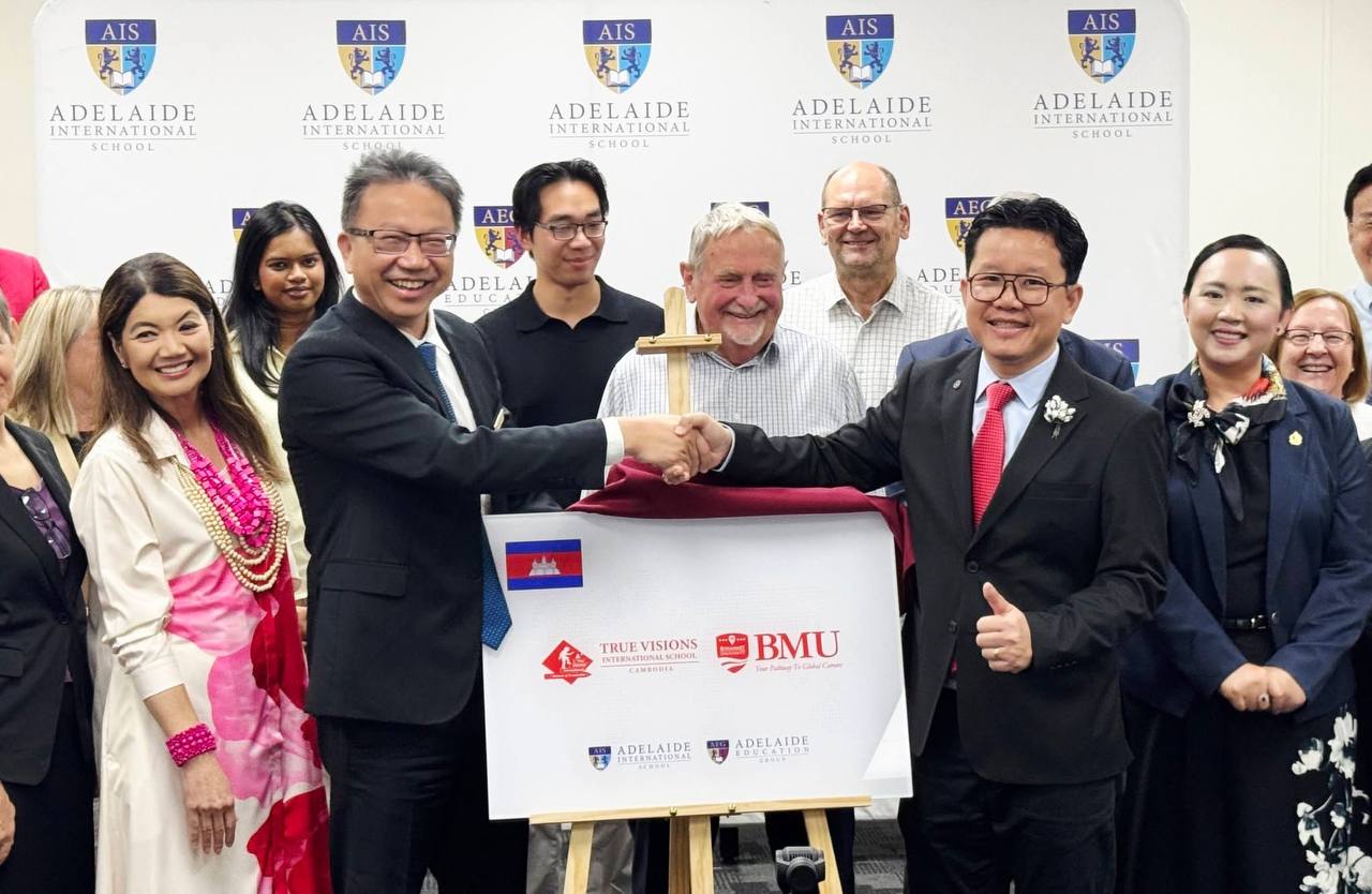 🎖អបអរសាទរ! សាលារបស់កម្ពុជា🎖សាលារៀនអន្តរជាតិទ្រូវីហ្សិន បើកសាខានៅទីក្រុងអាដាឡេ អូស្ត្រាលី 🇰🇭🇦🇺នាព្រឹកថ្ងៃសុក្រ ទី៦ ខែមីនា ឆ្នាំ២០២៦ប្រទេសអូស្ត្រាលី។🎖